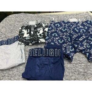 True Religion Boys Size XL Boxer Briefs 4 Pack